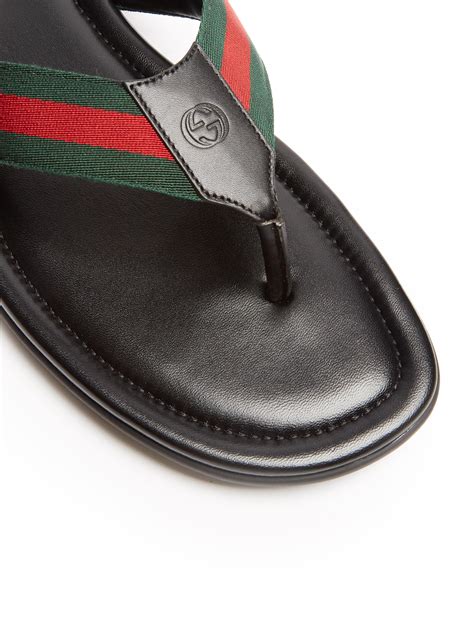 gucci flip-flops for men|Gucci Men's Titan Thong Sandals .